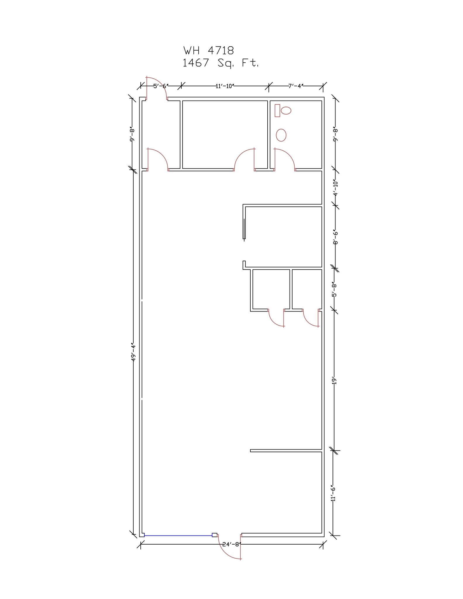 4600-4722 S 14th St, Abilene, TX à louer Plan de site- Image 1 de 1