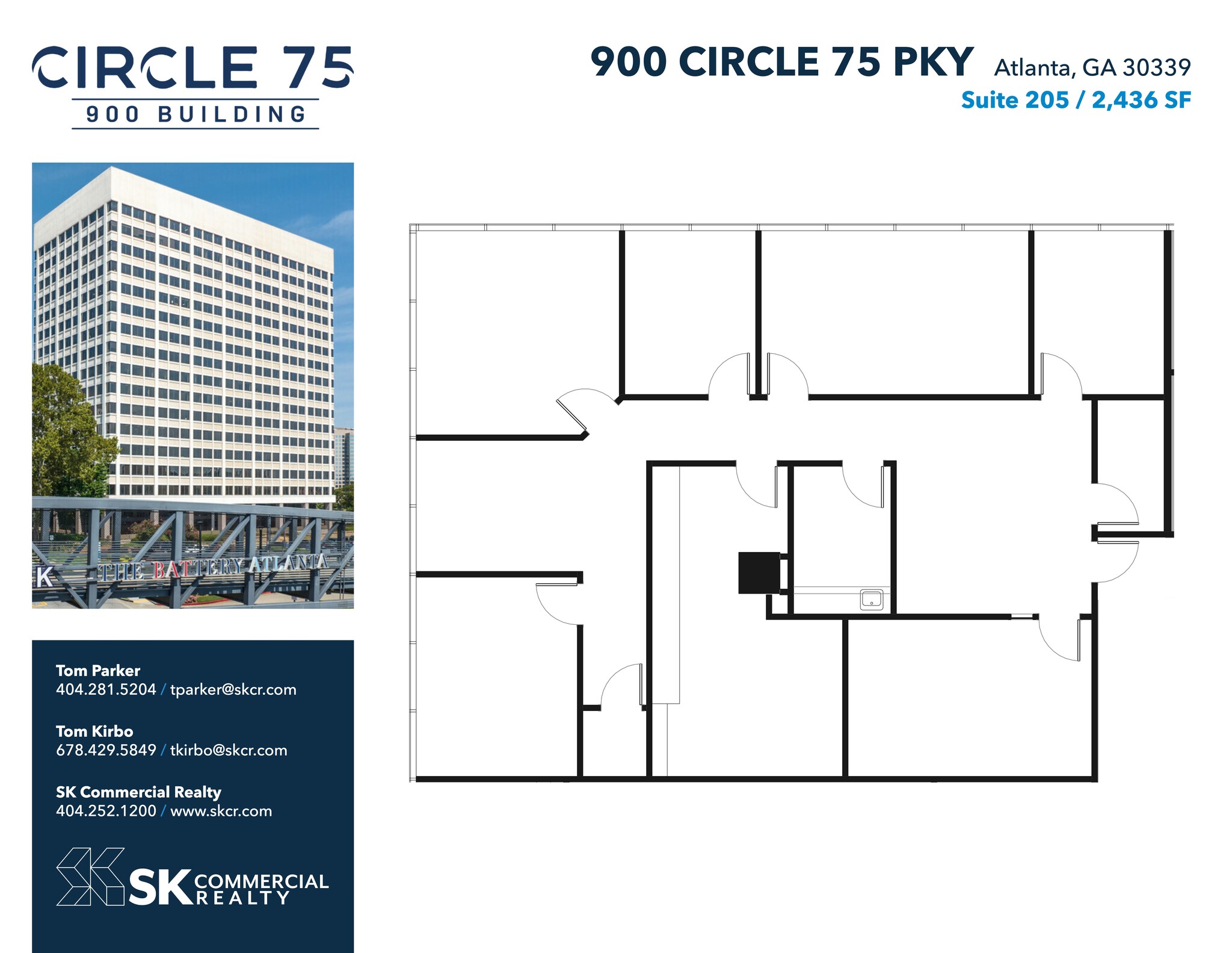 900 Circle 75 Pky SE, Atlanta, GA for lease Site Plan- Image 1 of 1