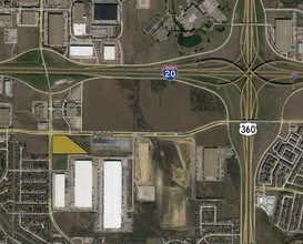 4551 New York Ave, Arlington, TX - AERIAL  map view