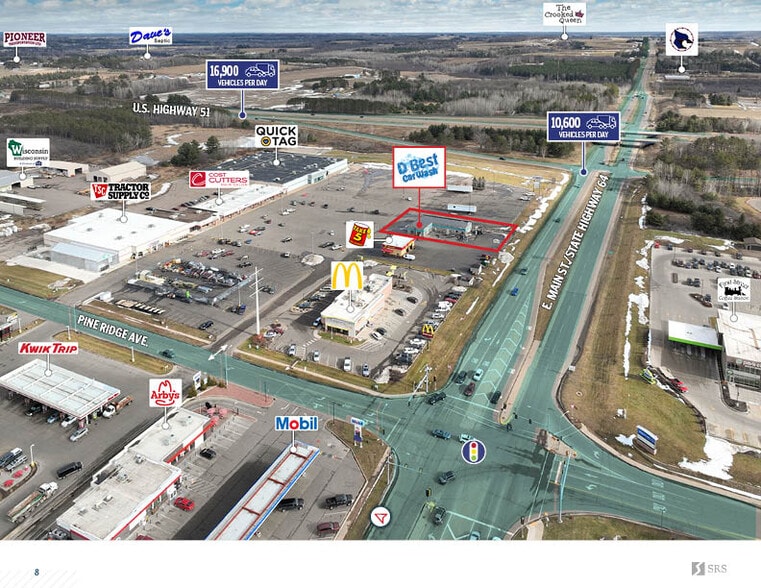 3456 E Main St, Merrill, WI à vendre - Photo du bâtiment - Image 3 de 7