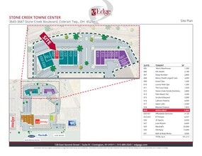 3687 Stone Creek Blvd, Cincinnati, OH for lease Site Plan- Image 2 of 2