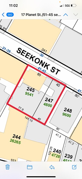 Plus de détails pour 45 Seekonk St, Providence, RI - Terrain à vendre