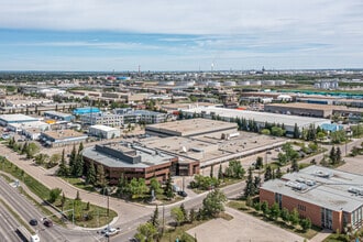 4960-4990 92 Ave NW, Edmonton, AB - AERIAL  map view - Image1