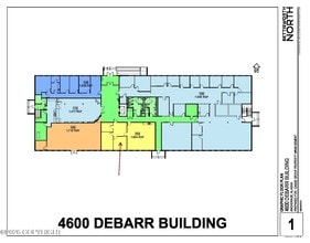 4600 Debarr Rd, Anchorage, AK à louer Plan d’étage- Image 1 de 1