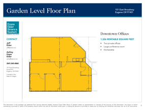 101 E Broadway Ave, Eugene, OR for lease Building Photo- Image 2 of 3