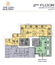 1233 20th St NW, Washington, DC for lease Floor Plan- Image 2 of 2
