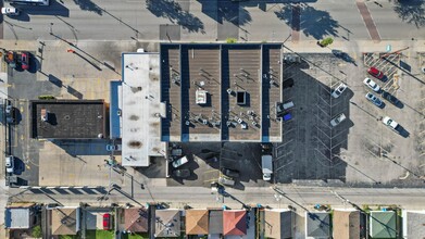 5416 W Belmont Ave, Chicago, IL - aerial  map view