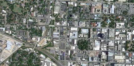 411 W Morgan St, Raleigh, NC - Aérien  Vue de la carte - Image1