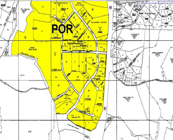 551-579 Commerce Dr, Upper Marlboro, MD à louer - Plan cadastral - Image 3 de 4