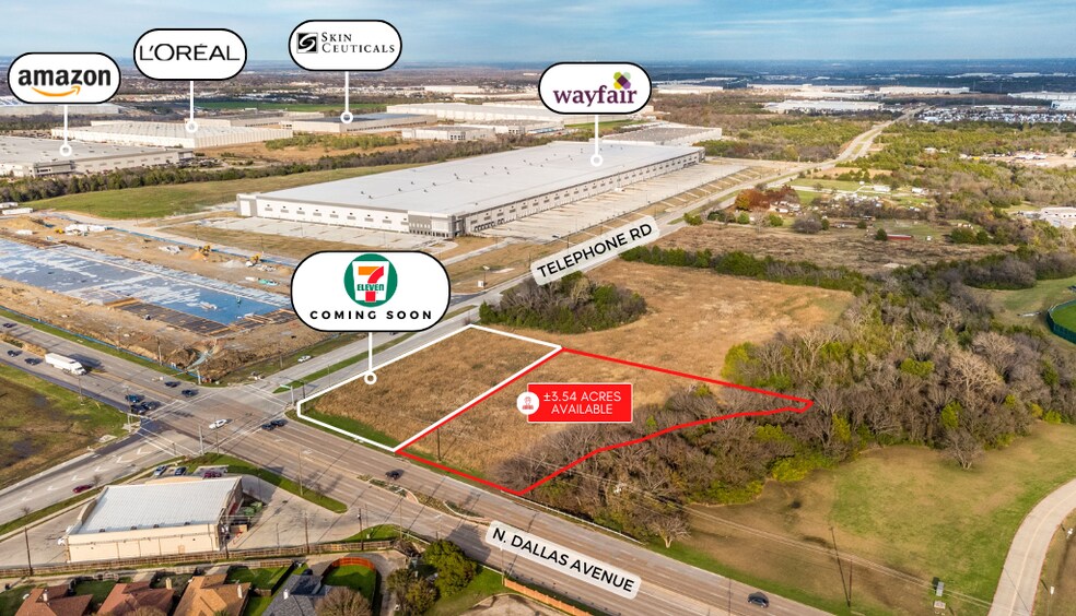 3164 Telephone, Lancaster, TX à vendre - Photo du bâtiment - Image 1 de 1