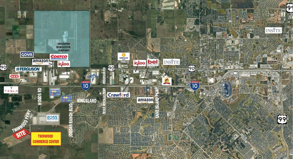 2706 Twinwood Business Drive East, Brookshire, TX à vendre - A rien - Image 2 de 3