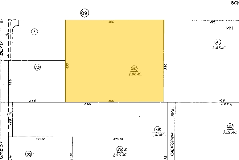 712 W California Ave, Ridgecrest, CA à vendre - Plan cadastral - Image 2 de 30