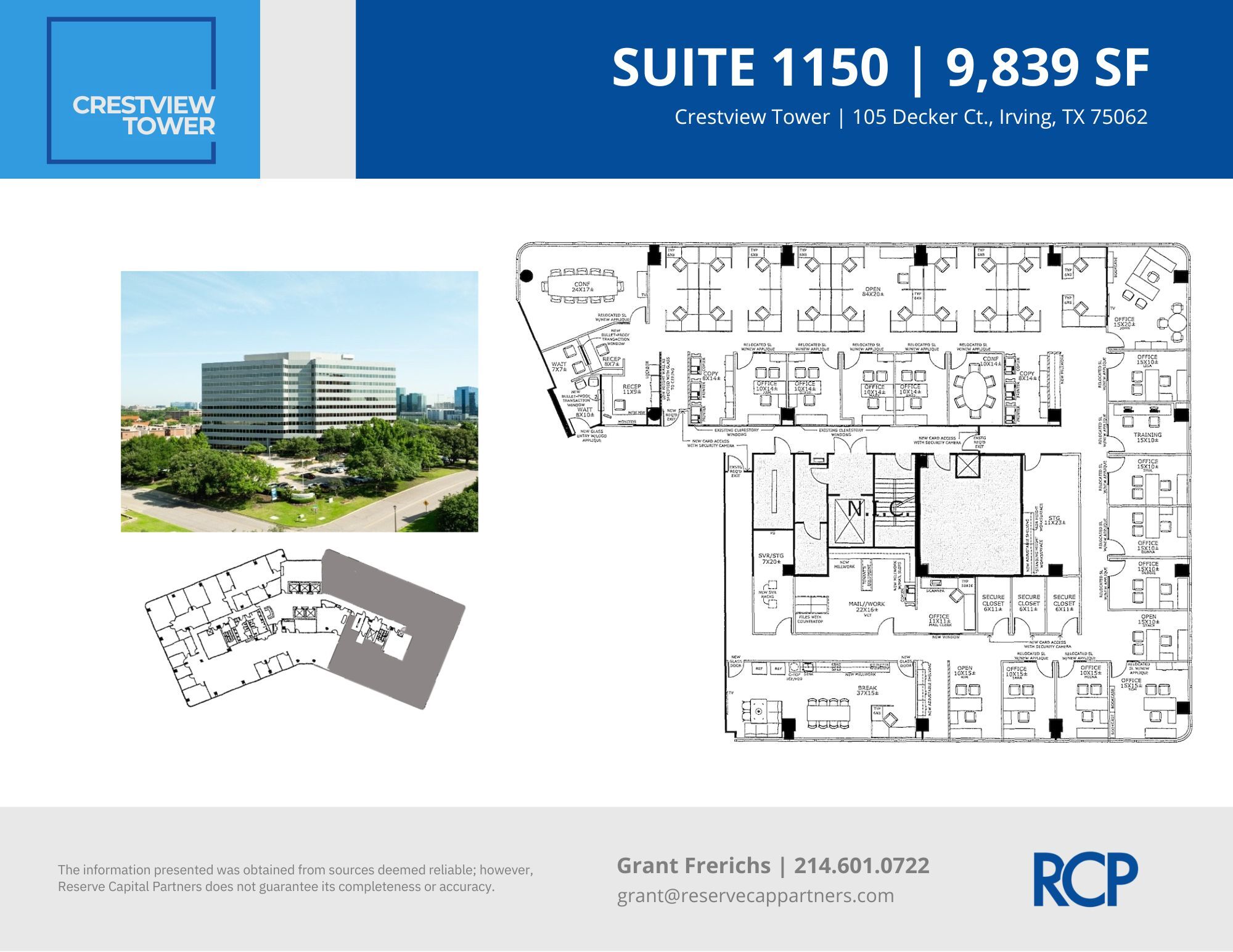 105 Decker Ct, Irving, TX à louer Plan d  tage- Image 1 de 1