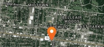 1835 Union Ave, Memphis, TN à louer - Aérien - Image 2 de 3