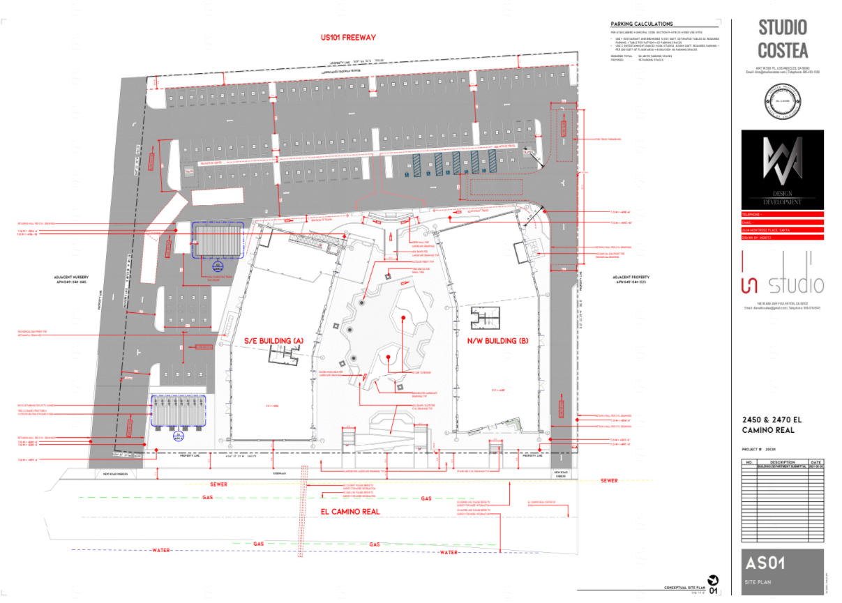 2470 El Camino Real, Atascadero, CA for lease Plat Map- Image 1 of 2