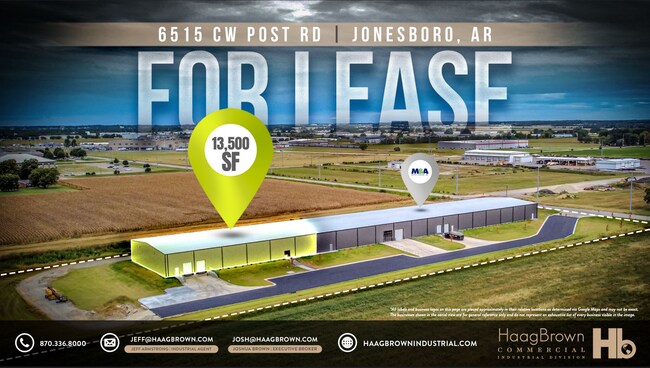 Plus de détails pour 6515 CW Post Road, Jonesboro, AR - Industriel à louer
