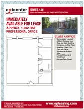 4050 Rio Bravo Dr, El Paso, TX for lease Floor Plan- Image 2 of 10