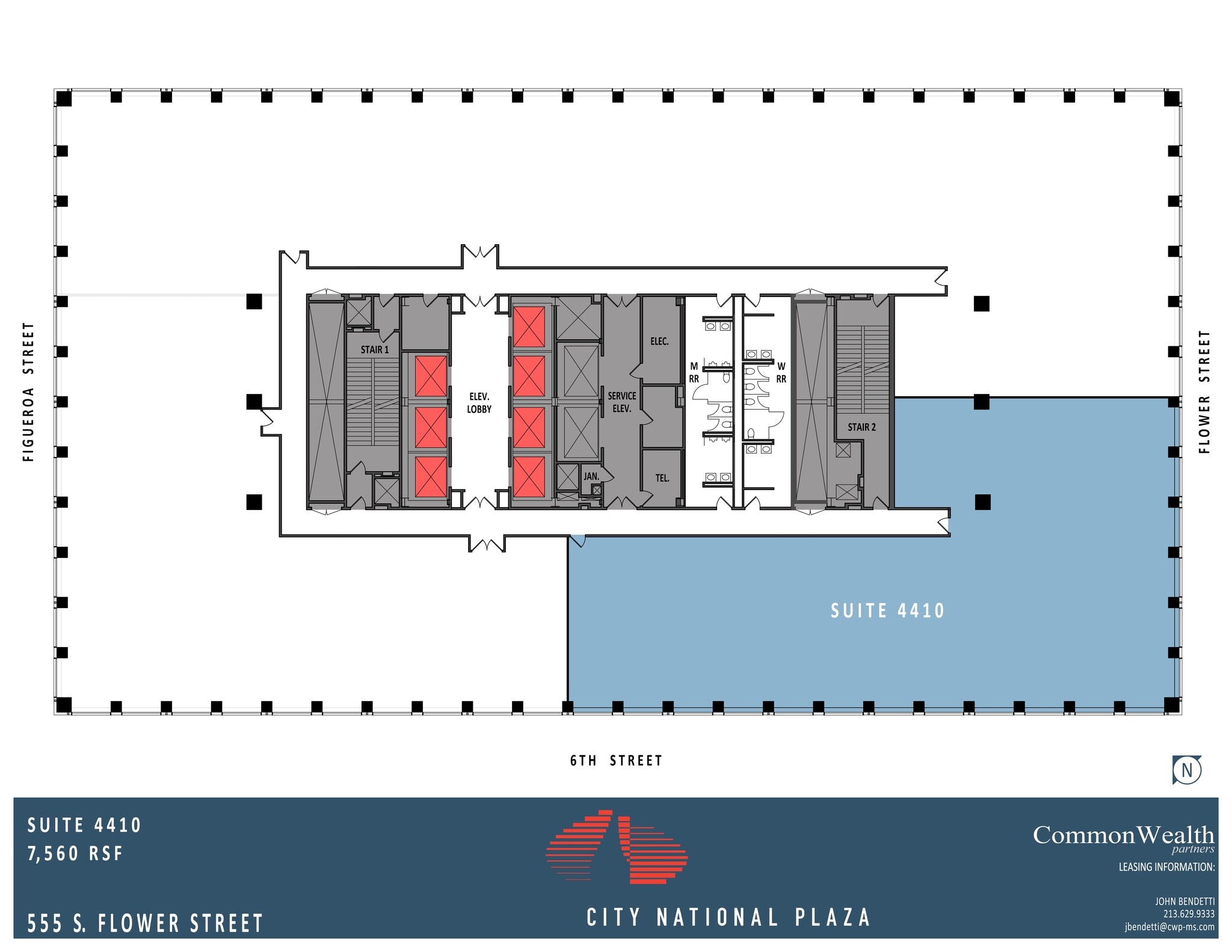 515 S Flower St, Los Angeles, CA for lease Site Plan- Image 1 of 1