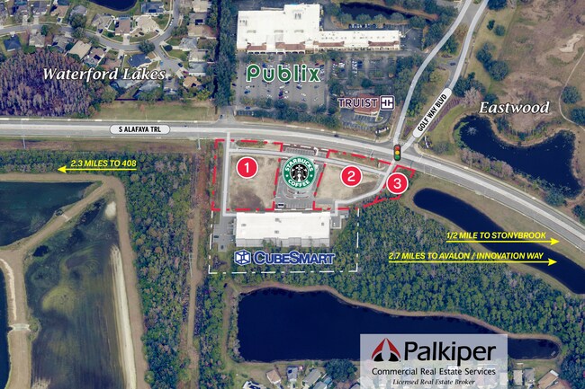 Plus de détails pour 1890 S Alafaya Trl, Orlando, FL - Terrain à louer