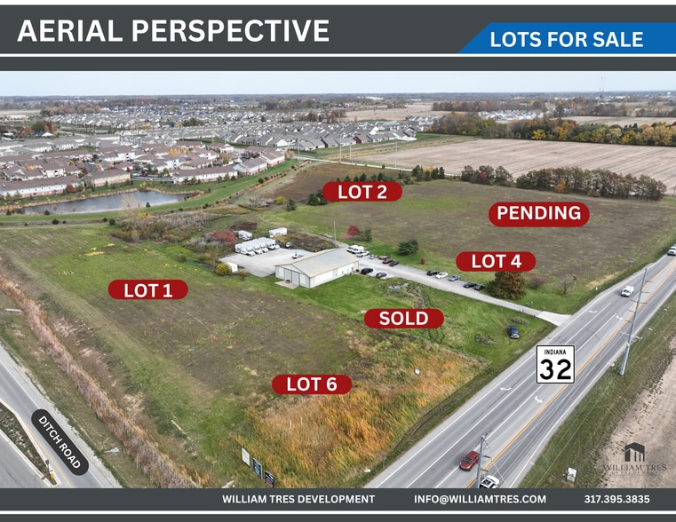 SR 32, Westfield, IN for sale - Aerial - Image 2 of 3