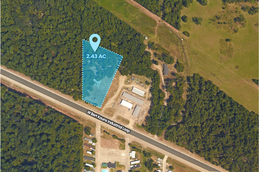 6206 W Bert Kouns Industrial Loop, Shreveport, LA for sale - Aerial - Image 2 of 3