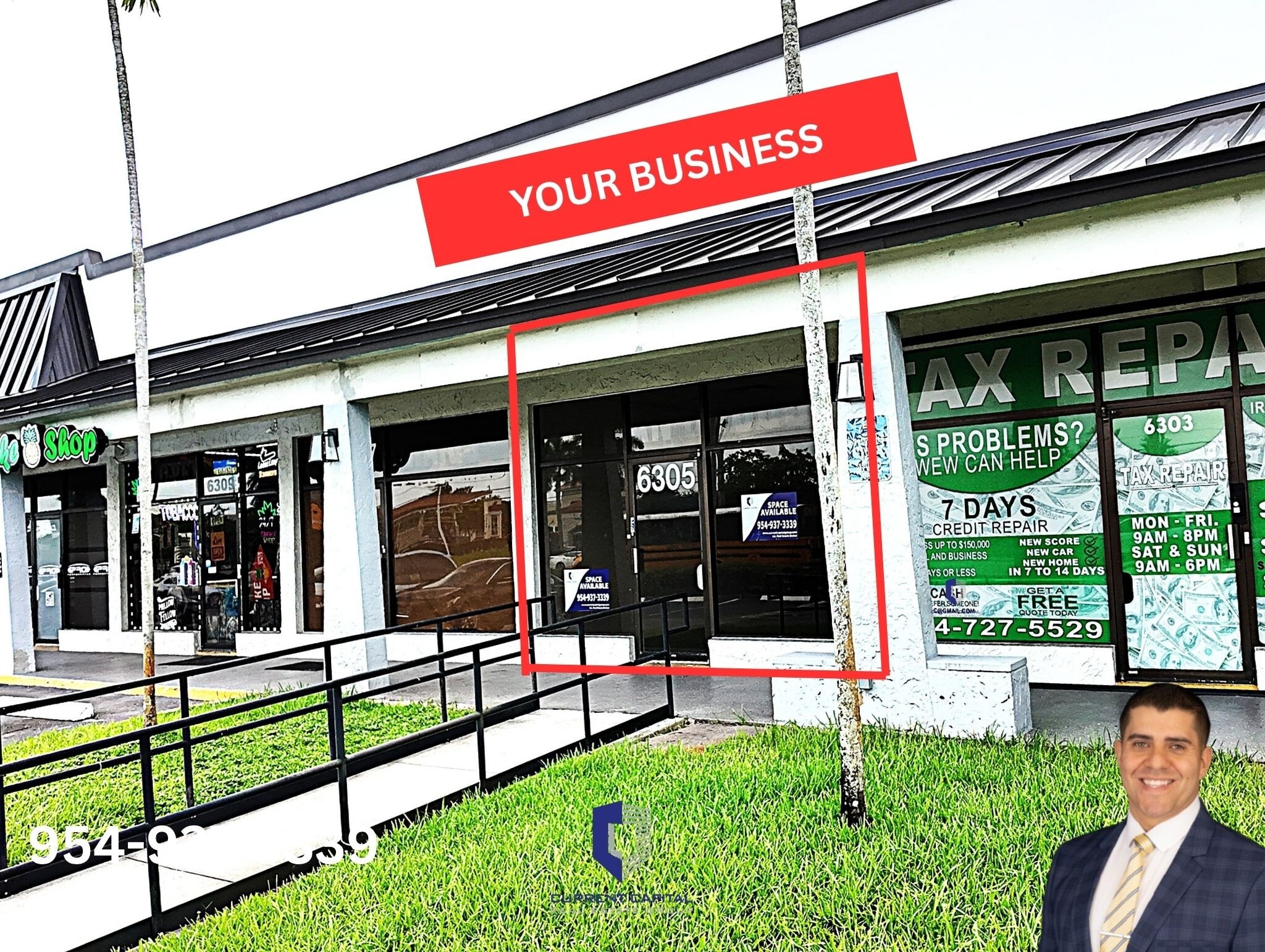 6301-6349 Stirling Rd, Davie, FL for lease Interior Photo- Image 1 of 5