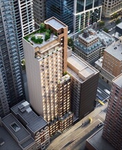 250 W 49th St, New York, NY - Aérien  Vue de la carte