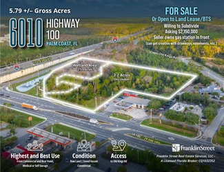 More details for 6010 Highway 100, Palm Coast, FL - Land for Sale