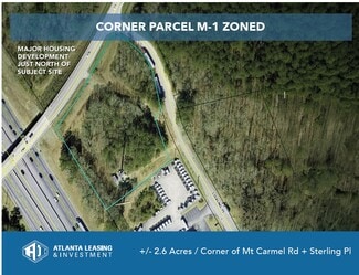 More details for Mount Carmel Road & Sterling Place, McDonough, GA - Land for Sale