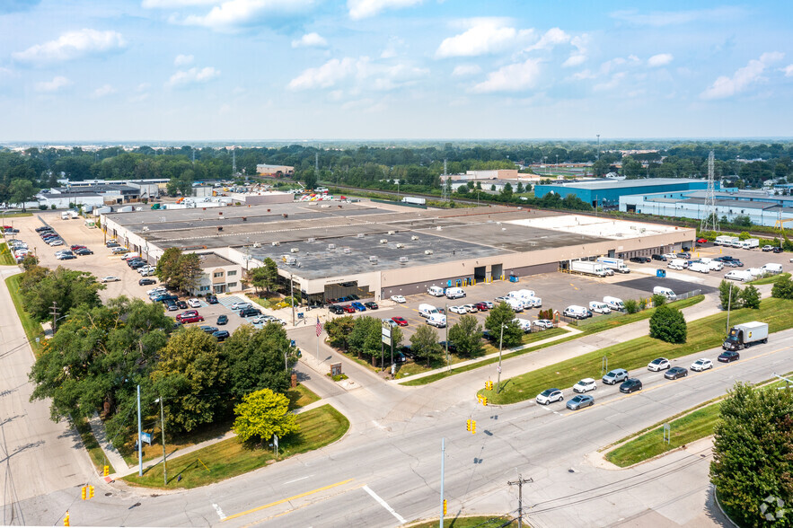 12171-12281 Beech Daly Rd, Redford, MI for lease - Aerial - Image 3 of 5