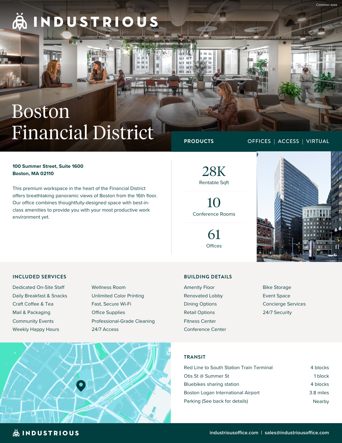 100 Summer St, Boston, MA for lease Building Photo- Image 1 of 7