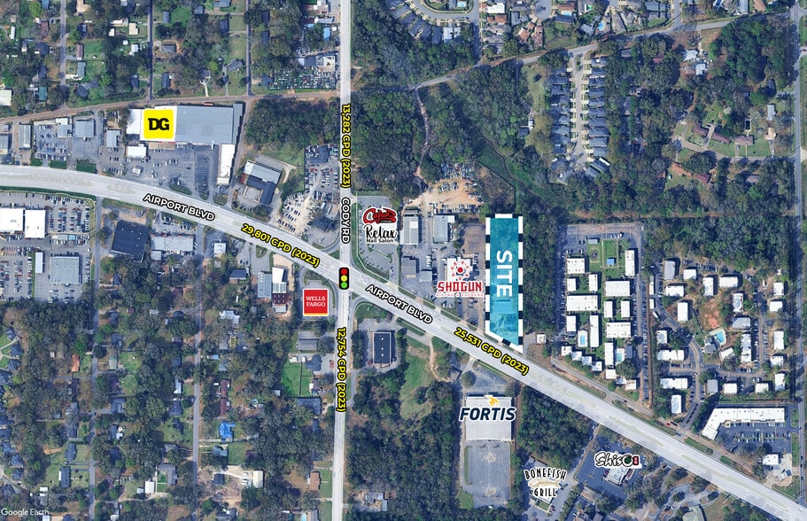 7032 Airport Blvd, Mobile, AL for lease - Building Photo - Image 1 of 4