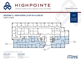 25950 Acero, Mission Viejo, CA for lease Floor Plan- Image 1 of 1