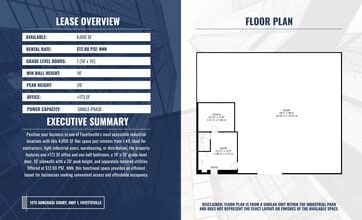 1275 W Sunchase Ct, Fayetteville, AR for lease Floor Plan- Image 2 of 6