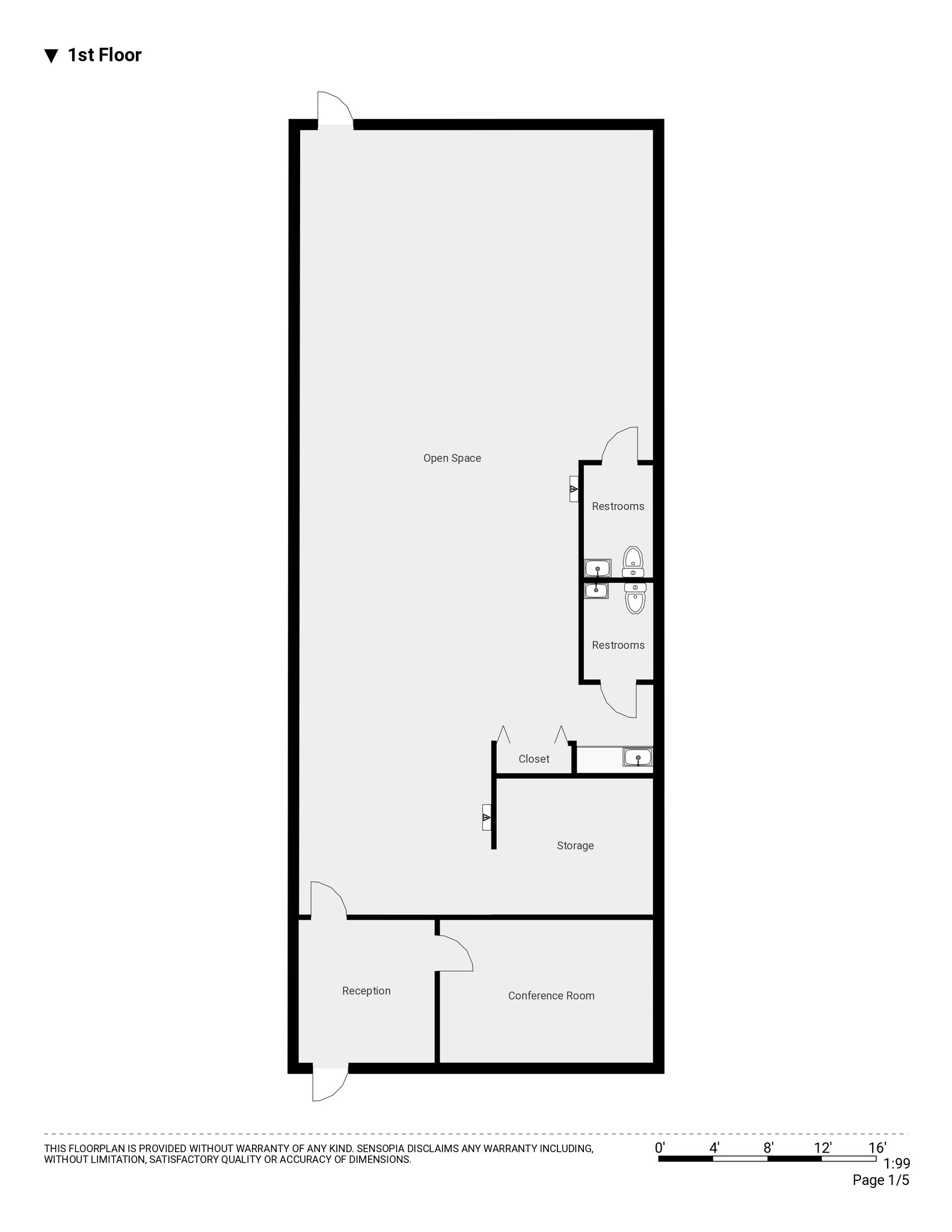 2700 W Cypress Creek Rd, Fort Lauderdale, FL for lease Floor Plan- Image 1 of 1