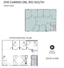 3110 Camino del Rio S, San Diego, CA for lease Floor Plan- Image 1 of 1