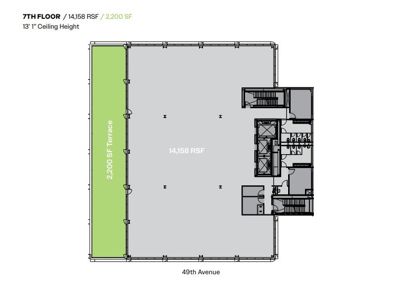 25- 11 49th Ave, Long Island City, NY for lease Floor Plan- Image 1 of 1