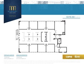 125 Rampart Way, Denver, CO à louer Plan d’étage- Image 1 de 2