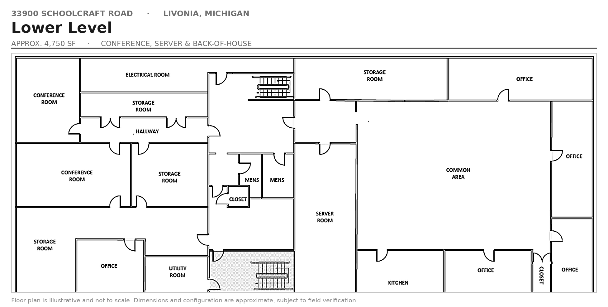 33900 Schoolcraft Rd, Livonia, MI for lease Building Photo- Image 1 of 3