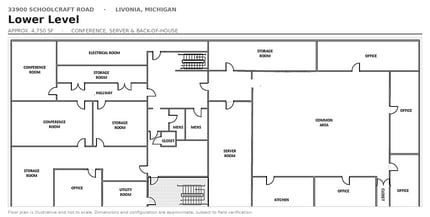 33900 Schoolcraft Rd, Livonia, MI for lease Building Photo- Image 1 of 3