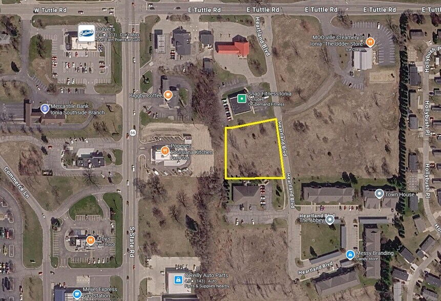 2622 Heartland Blvd, Ionia, MI à vendre - Aérien - Image 3 de 5