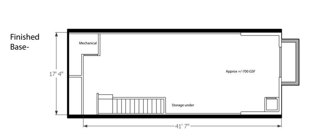 1640 Pine St, Philadelphia, PA for lease Floor Plan- Image 1 of 1