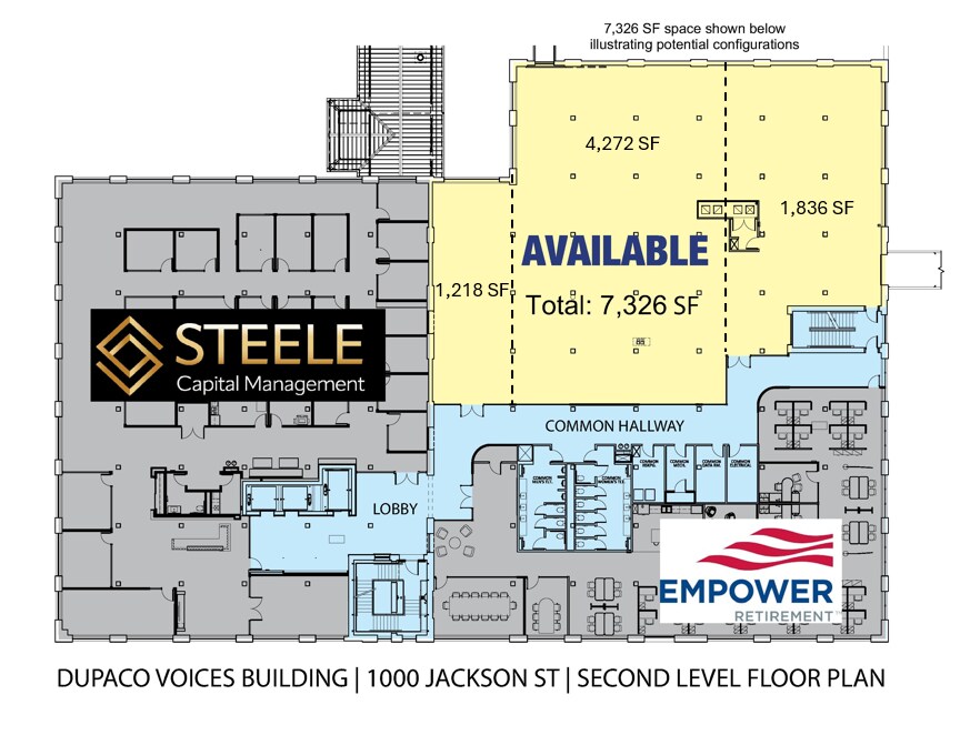 1000 Jackson St, Dubuque, IA for lease Floor Plan- Image 1 of 11