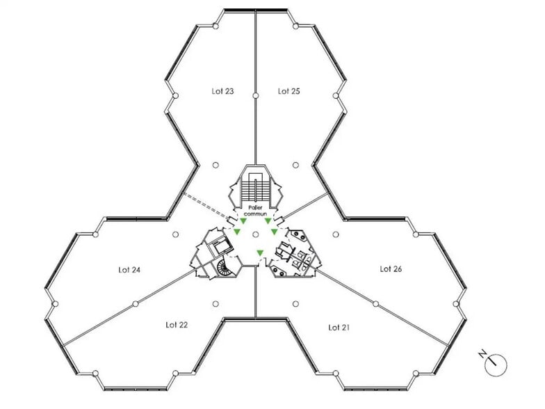 Office in Argenteuil for lease - Floor Plan - Image 3 of 3