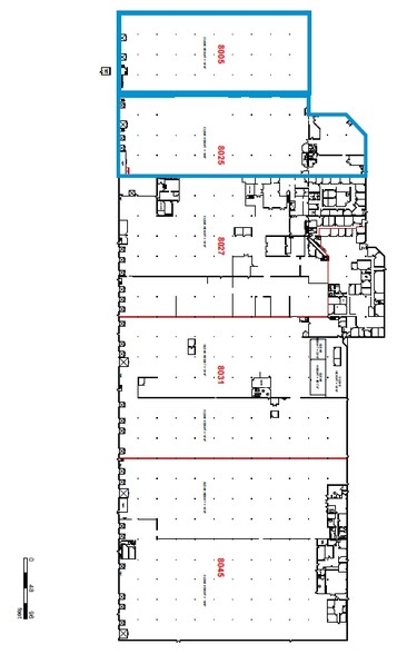 8005-8045 Dixie Rd, Brampton, ON à vendre - Plan d’étage - Image 1 de 1