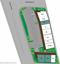 616 Stevens Ave, Solana Beach, CA à louer Plan de site- Image 1 de 1