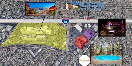 1127 E Garvey Ave N, West Covina, CA - Aerial  map view