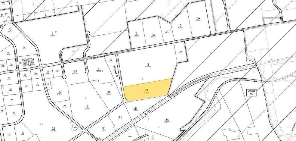 2460 Brodhead Rd, Bethlehem, PA à vendre - Plan cadastral - Image 1 de 1