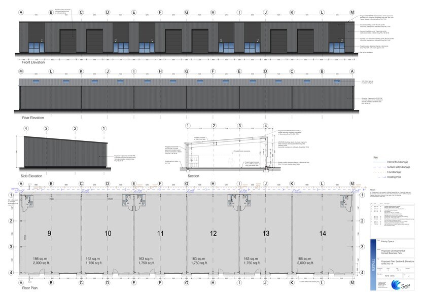 2 Consett Business Park, Consett à louer - Plan de site - Image 2 de 2