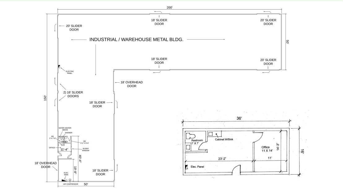 2591 Malloy Bridge Rd, Ferris, TX à louer Plan d  tage- Image 1 de 1